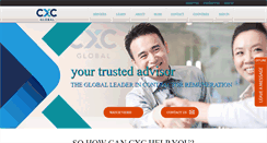 Desktop Screenshot of cxcglobal.asia