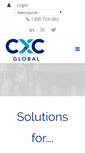 Mobile Screenshot of cxcglobal.com.au